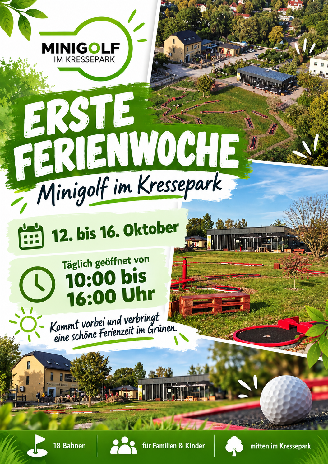 Herbst Ferien Öffnungszeiten